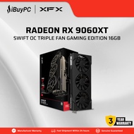 XFX Swift Radeon RX 9060 XT OC Triple Fan Gaming Edition 16GB GDDR6 Graphics Card