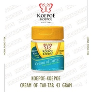 Cream of tar-tar | Cream of tar-tar koepoe-koepe | Koepoe-koepoe cream of tar-tar | Cream of tar-tar