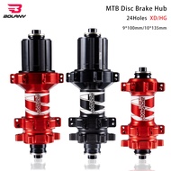 BOLANY Mountain Bike Hub M8000 Disc Brake Straight Pull 24 Hole NBK Fully Sealed Palin Bicycle Accessories【Wholesale price】