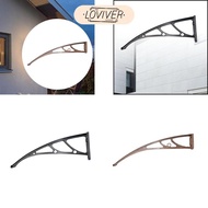 LOVIVER Window Awning Bracket,Window Awning Bracket,Rustproof Heavy Duty Front Door Awning Bracket B