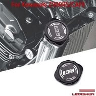 Motorcycle Radiator Cap Protector Decorative Cover Kit for Kawasaki Z900RS Z900RS CAFE 21-24 CNC Alu