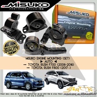MISUKO Toyota Rush F700 / Rush F800 Auto Premium Engine Mounting Set