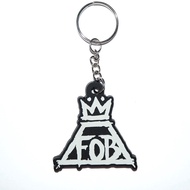 Rubber Keychain fob fall out boy