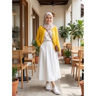 Yellow mustard cardigan