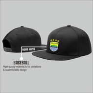 PERSIB BANDUNG SNAPBACK HAT.PERSIB BANDUNG HAT BINTANG 4.PERSIB BANDUNG HAT CHAMPION B2B