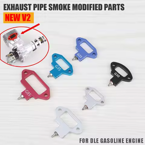 DLE Gas Engine Universal Exhaust Pipe Smoke Modification Parts Modified Interface/ Smoke Generator/