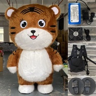 Inflatable Cartoon Doll Costume Tiger Doll Costume Wearable Influencer Cartoon Tiger Costume Adult C
