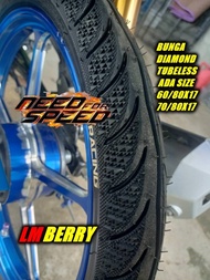 Tayar motor tyre tubeless tubetype 60 90 17 50 90 17 Tube type Tubeless  Tayar  ex5  60 90 tayar cor
