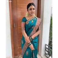 (Readymade Saree) Beautiful Soft Silk Saree KF-1041