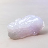 【招財神獸】冰種紫羅蘭翡翠貔貅 | 天然緬甸玉翡翠A貨 | 送禮