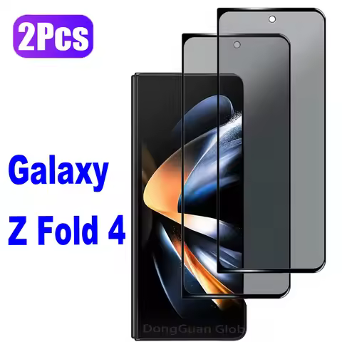 2pcs Anti Spy Tempered Glass For Samsung Galaxy Z Fold 4 Z Fold 3 Z Fold 5 Z Fold 2 Z Fold 6 Z Fold 