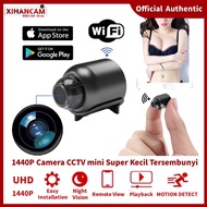 ▽ L19 【Original Impor】5mp Ip Camera Cctv Mini Tersembunyi Tanpa Kabel Indoor Spy Camera Mini Wifi Wireless Camera Cctv Wifi Mini Hd 1944p Spy Cam Infrared Kamera Pengintai Mini Hidden Camera Cctv Kecil Tersembunyi Spycam