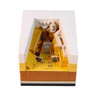 Top Twenty twenty six Tear Away Calendar 3D Papercraft With LED Light Office Desk Planner Fantasy De