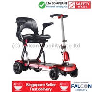 *LTA COMPLIANT* Genie Automatic Folding Mobility Scooter Personal Mobility Aid (PMA) c/w SAFETY MARK