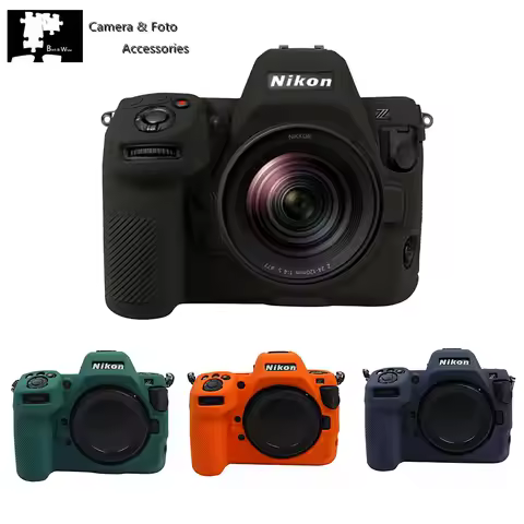 For Nikon Z8 Silicone Armor Skin Case Protective Body Cover Protector Camera Bag Anti-skid Texture D