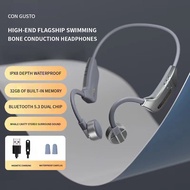 NineWind K9ใหม่/K9pro ชุดหูฟังสำหรับว่ายน้ำบลูทูธนำเสียงผ่านกระดูกแบบ3-In-1 มีความทนทานยาวนานเป็นพิ