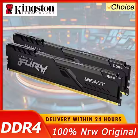 Kingston FURY Beast DDR4 Memory Module 8GB 16GB 32GB 3200MHz 3600MHz XMP2.0 Desktop AMD Intel CPU Mo