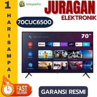 Coocaa 70CUC6500 Android 10 Smart TV 4K UHD LED TV 70 Inch 