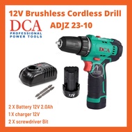 DCA ADJZ23-10 CORDLESS SCREWDRIVER / DCA CORDLESS DRILL / BATTERY DRILL