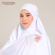 Siti Khadijah Telekung Signature Sakura in White