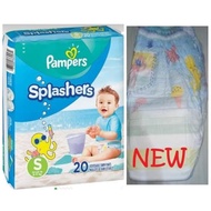 Pampers Splashers Swim Diaper Swimming Diapers Size 3-4 - S