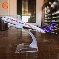 Thailand Airlines Smile Thai Airbus A320 Aircraft Model A320 Diecast Metal Simulation Airplane Plane