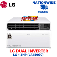 LG 1.5HP LA150GC DUAL INVERTER WINDOW TYPE AIRCON (NATIONWIDE DELIVERY)