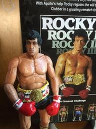 [逸品屋] 重塗作品展示 可代工 NECA 7吋  Rocky III 拳擊手 洛基 洛奇 30週年版