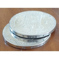 GIT9- koin kuno, coin 1 gulden wilhelmina 1929 xf -
