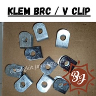BRC Clamp BRC Fence V Clip/, 50 pcs
