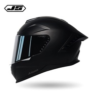Helmet JS Armor Z Black Dof Original Single Visor Full Face Helmet Cool Men's Racing Helmet/ is SNI 