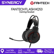 Fantech Gaming Headset Flash HQ53 with Lightweight Design, 50mm Driver Unit