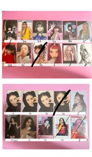 BLACKPINK 官方小卡