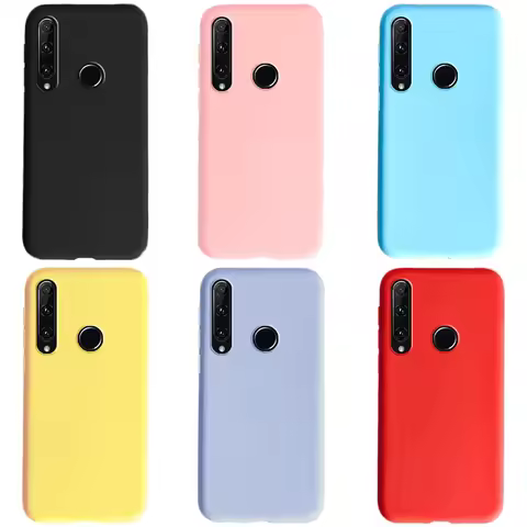 Cover for Huawei Honor P Smart Z P Smart 2019 Y5P Y6P Y7P Y6 Y7 Y9 Prime 2019 Matte Silicone TPU Sof