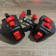 SAKLAR ON OFF STANG 3FUNGSI ON ON OFF UNIVERSAL/SAKLAR STANG LAMPU TEMBAK/SAKLAR MOTOR/SAKLAR LAMPU 