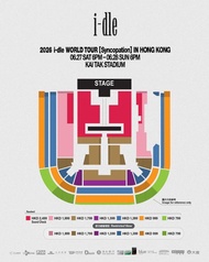 [原價] i-dle 演唱會28/6