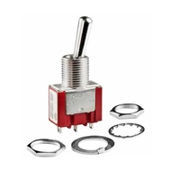 NKK Brand P-2013 Three-speed 6A Flame Retardant UL Shaking Head ON-OFF-ON Hexagonal Twist Switch Enk