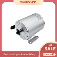 SHPYHT มอเตอร์ MY1020ไร้แปรงถ่าน48V 1800W มอเตอร์แม่เหล็กถาวรสำหรับสกู๊ตเตอร์เอทีวีโกคาร์ทมอเตอร์กระ