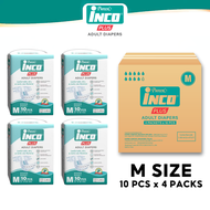 [Bundle Deals] Pureen INCO Plus Adult Diapers (10 pcs x 4 packs)