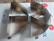 Pares Meat Divider Stainless for No. 2 Kaldero with Holes (16.5 inside diameter)