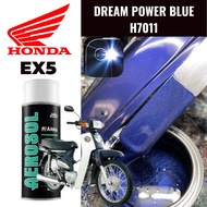 [HONDA EX5 High Power Blue H7011] Cat Motor Cat 2k Aikka DIY Aerosol Cat Spray Motor Biru Motor Cover| Motor Paint