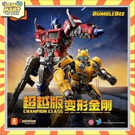 Transformers BUMBLEBEE Champion Class Movie 6 Bumblebee & Optimus Prime Figure Model Kits