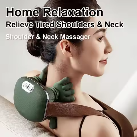 N7 Master Hand Shoulder and Neck Massager Cervical Spine Massager Trapezius Neck Massager Hot Compre