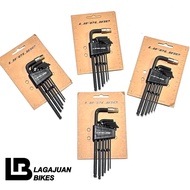 Lifeline Allen key set of 7 (2-8mm)