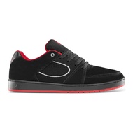 eS Accel Slim-Black/Black/Silver Skateboard Shoes < Jimi >