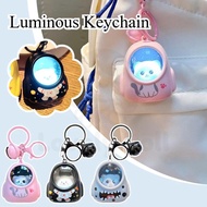 Cartoon Light Glowing Keychain Luminous Keychain Backpack Pendant Creative Key Chain Kids Gift 钥匙扣