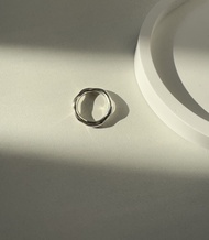 Overflow handcrafted by minormood แหวนเงินแท้ 925