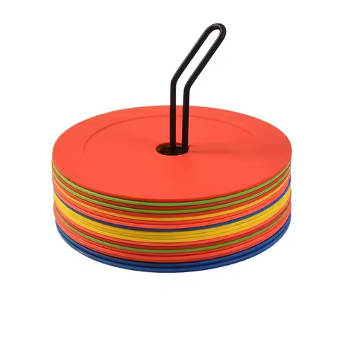 Soccer Flat Cones Marker Disc High Quality Football Basketball Training Aids Sports Training Equipme