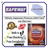 NS40ZL Safeway Premium AGM Tech car battery
