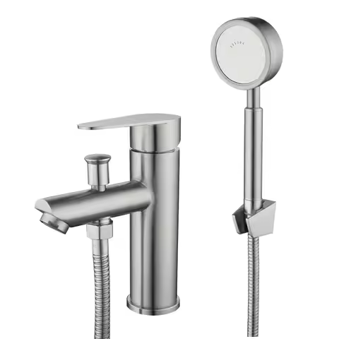 Sus 304 Washbasin Hot And Cold Faucet Multi-function Basin Mixer , G1/2 Interface Tap shower set Bid